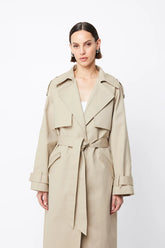MOSSMAN - FRANKLIN TRENCH COAT